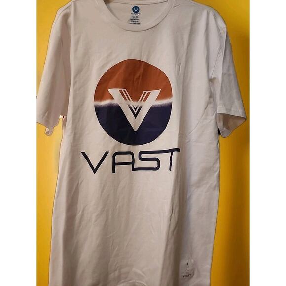 Vast Circle Logo Tee NEW NWT Skateboard Surfer Beach CR10 XL Excellent - Picture 1 of 6